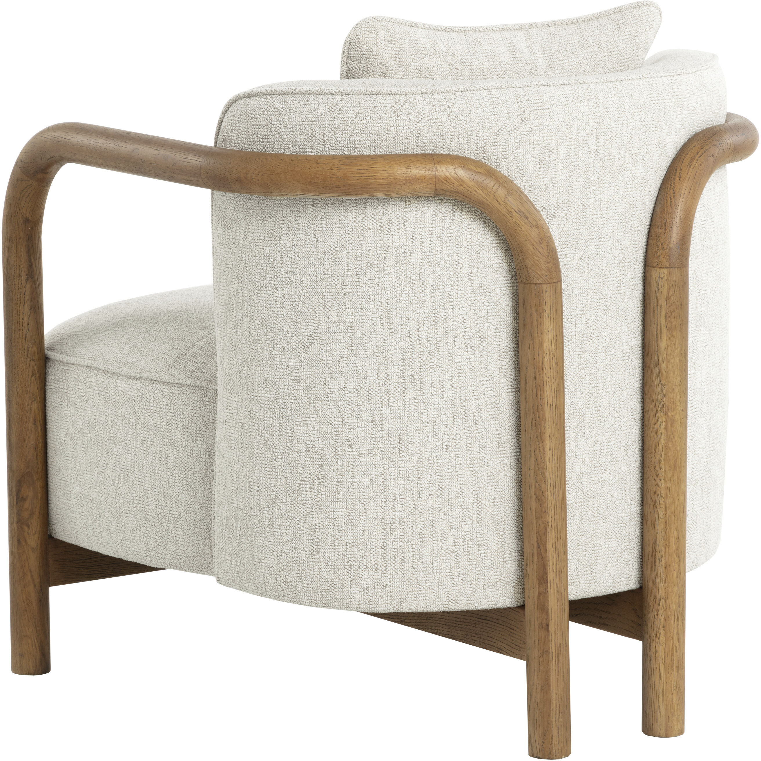 Beatrice Dove Cream Lounge Chair